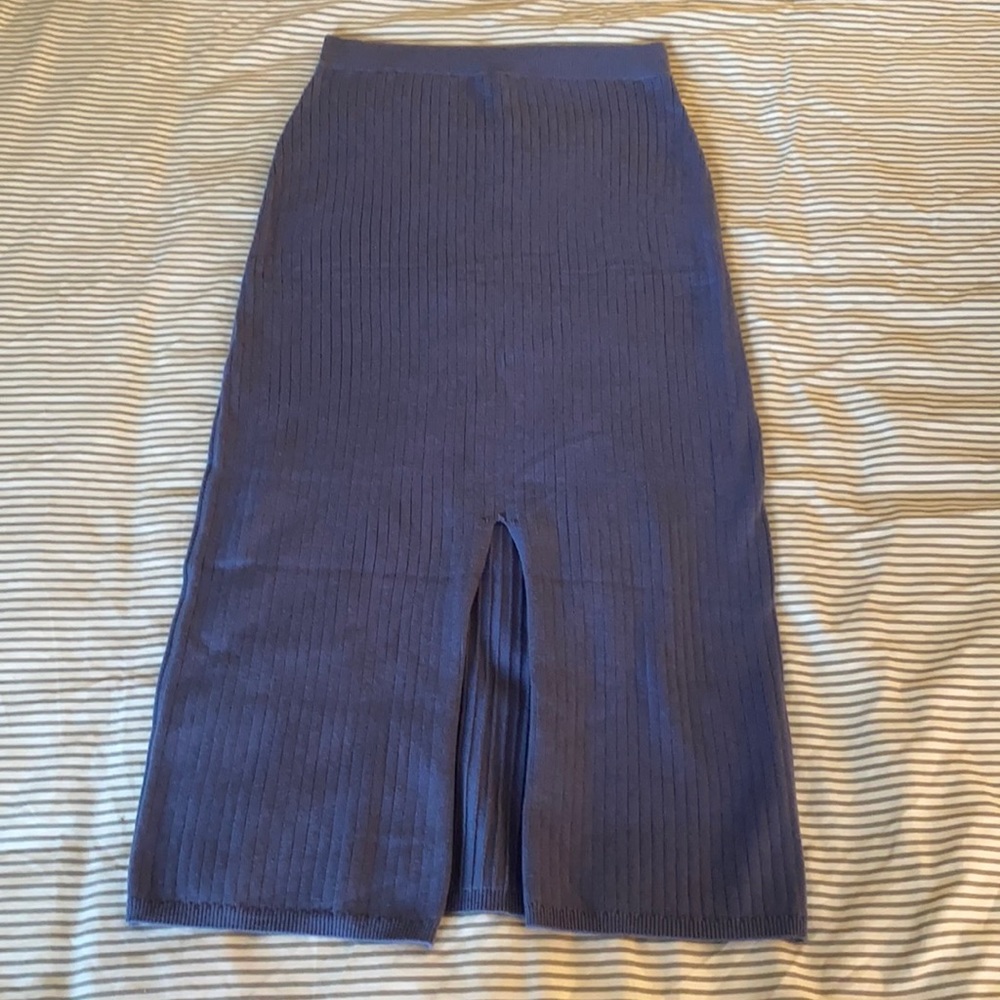 Free People MIDI sweater skirt